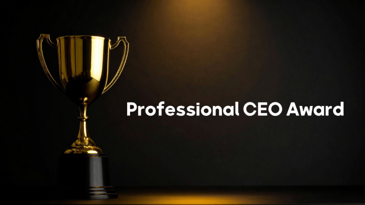 Unveiling the “Professional CEO Award”